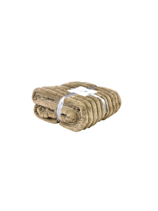 Decotelia Cosy Κουβερλί Υπέρδιπλο Taupe 220x240cm
