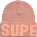 Superdry Beanie Beanie Knitted in Gray color