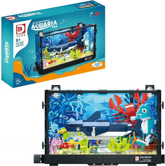 Τουβλάκια Aquarium Blocks Shark Crab LED για 8+ Ετών 725τμχ