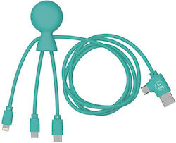Xoopar Mr.bio USB към Lightning / Type-C Кабел 1м Xoopar Mr.bio USB към Lightning / Type-C Кабел 1м