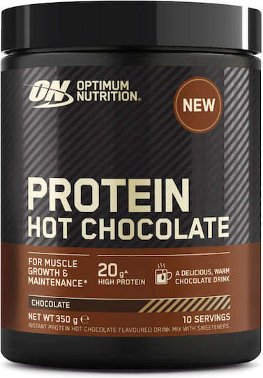 Optimum Nutrition Protein Hot Chocolate Πρωτεΐνη Ορού Γάλακτος με Γεύση Σοκολάτα 350gr