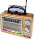 370052_go Retro Tragbares Radio Solar mit Bluet...