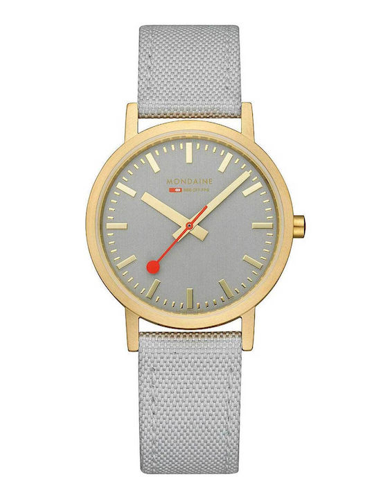 Mondaine Watch with Battery Mechanism