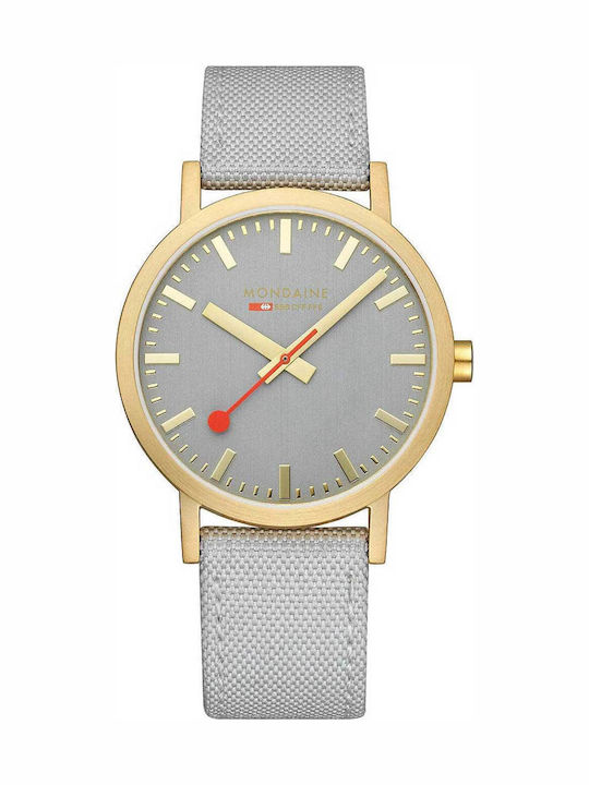 Mondaine Watch with Battery Mechanism