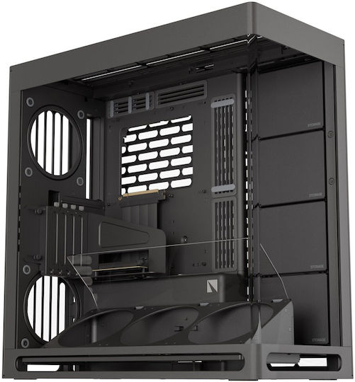 HAVN HS 420 VGPU Gaming Middle Tower Carcasă PC cu Deschidere Laterală Neagră