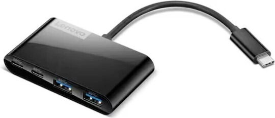 Lenovo Hub 4 Porturi USB 3.1 cu Conectare USB-C