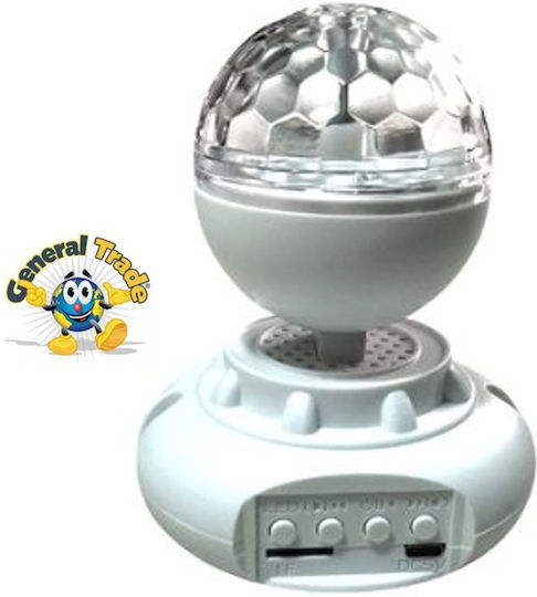 Projector LED Spotlight Rotating Head Bluetooth Speaker Memory Card Cl-001