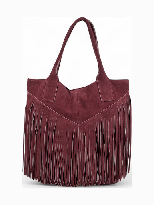 Passaggio Leather Кожена Дамска Чанта Шопър Пре...
