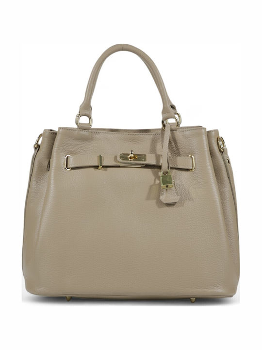 Passaggio Leather Кожена Дамска Чанта Тоут Ръчн...