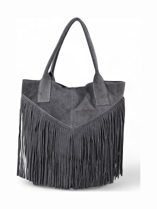Passaggio Leather Кожена Дамска Чанта Шопър Пре...