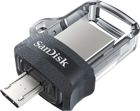 Sandisk Ultra Dual 32GB USB 2.0 Stick με σύνδεση micro USB-B