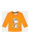 Kinderhemd Langarm orange
