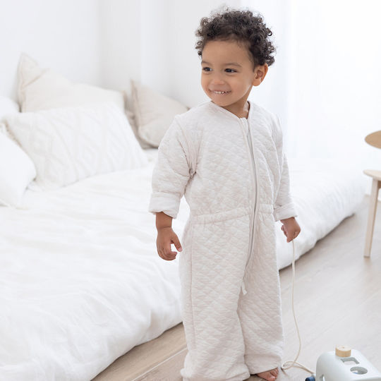 Bemini Herbstlich Schlafsack mit Füßen Magic 1.5 Tog White