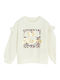 Детски Суичър White Minnie Mouse Disney
