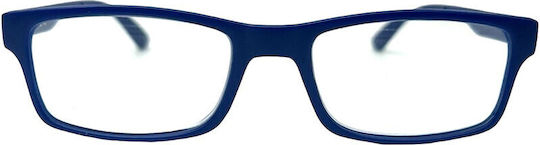Lumia Optics Reading Glasses +1.25 in Blue color 2403cprc1125