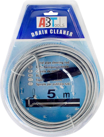 Steel Drain Unblockers 5m with Maximum Unclogging Thickness 5mm