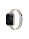 Fein Armband Rostfreier Stahl Silber (Apple Watch 38/40/41/42mm)