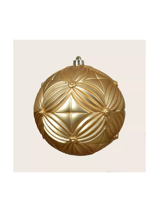 Hanging Ball Ornament Ornament Gold 20cm