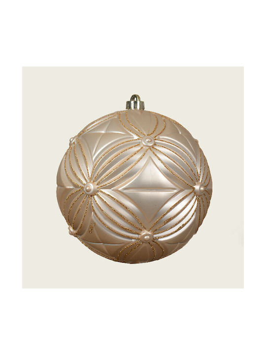 Hanging Ball Ornament Ornament Ecru 20cm