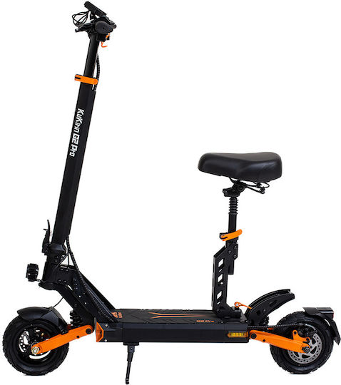 Kugoo Kirin G2 PRO Elektroroller für Kinder mit 45km/h Max Geschwindigkeit und 55km Reichweite in Schwarz Farbe mit Sitz