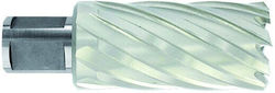 Burghiu de bază HSS Ø16x80x50 mm serie lungă coadă Weldon Ø19 mm neacoperit lucios