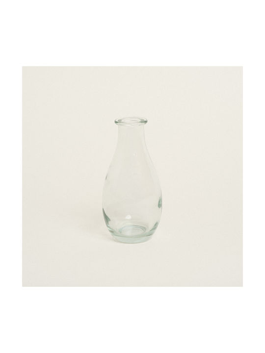 Glass Vase 14x7cm Beauty Home