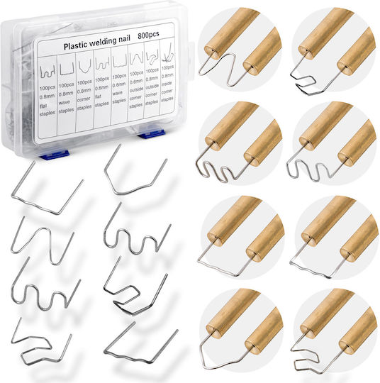 Humberg 800-piece Plastic Welding Staple Set