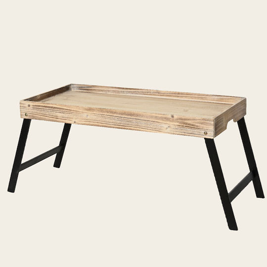 Beauty Home Holz Rechteckig Serviertablett in Braun Farbe 37x38.5x38.5cm 800256-af88a4f2 1Stück
