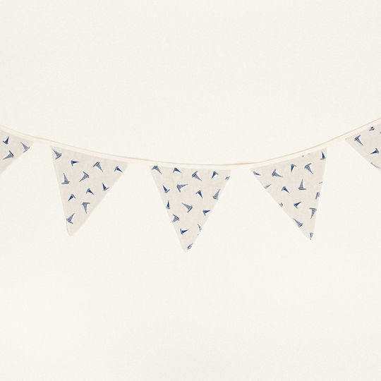 Decorative Bunting 20 X 18 X 260 Cm Mini Sailboats Beauty Home