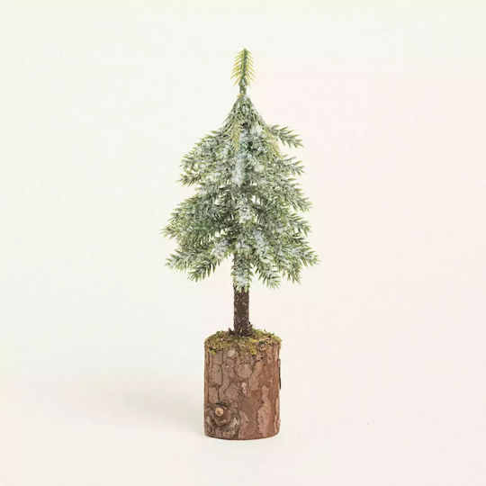 Christmas Decorative Snowy Tree 21cm