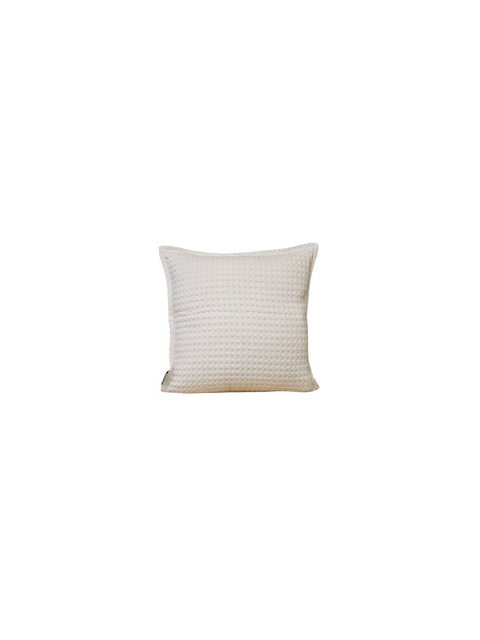 Decotelia Decorative Pillow Case Anita White 45x45cm.