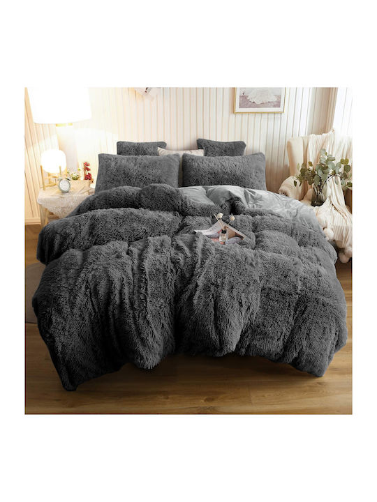 Saray Home Duvet Cover Set Super King 220x240cm 220 3 Pieces 300 GSM