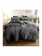 Saray Home Duvet Cover Set Super King 220x240cm 220 3 Pieces 300 GSM