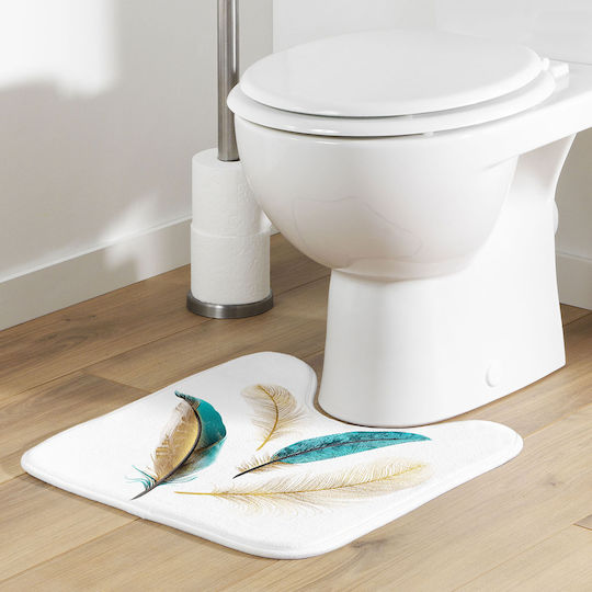 Non-Slip Bath Mat Toilet L-c Plumiss 1802142 Plumiss 45x45cm