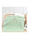 Beauty Home Blanket Cot Art 5311 Waffle Green 100x150cm