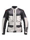 Adventure Evo 24 Men's Motorcycle Jacket Cordura 4 Seasons Waterproof Light-Grey Black