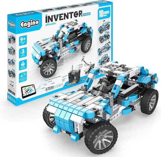 Engino Construction Toy Inventor Motorized for Children 9+ years old+ Years