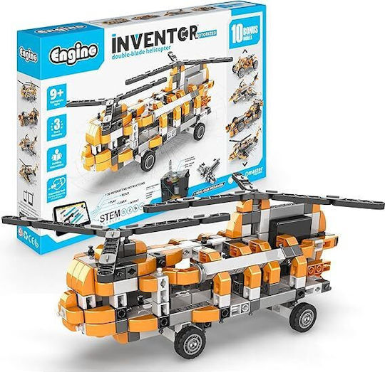 Engino Bauspielzeug Inventor Motorized für Kinder ab 9+ Jahre Jahren