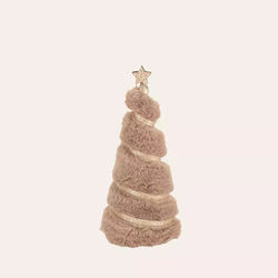 Christmas Decorative Tree 17.5cm Beige