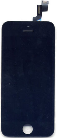 Οθόνη Grade A mit Touch-Mechanismus für Apple iPhone 5S (Schwarz)