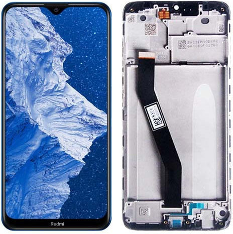O ecran Grade A cu Mecanism Tactil și Cadru pentru Xiaomi Redmi 8, Xiaomi Redmi 8A, Xiaomi Redmi 8A (Negru)