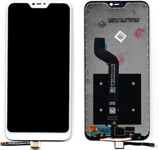 Οθόνη Grade A mit Touch-Mechanismus für Xiaomi Mi A2 Lite, Redmi 6 Pro (Weiß)