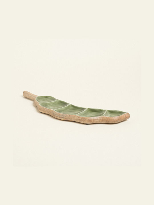 Platou din Lemn cu Email pentru Fasole 11 X 50 Cm Beauty Home Platou din Lemn cu Email pentru Fasole 11 X 50 Cm Beauty Home