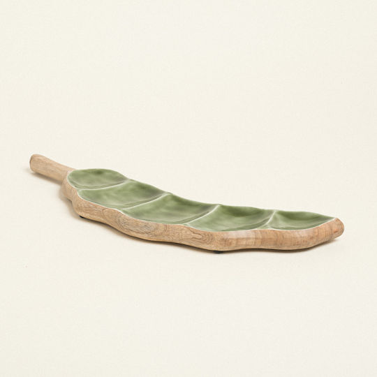 Holz-Emaille-Bohnenplatte 11 x 50 cm Beauty Home Holz-Emaille-Bohnenplatte 11 x 50 cm Beauty Home