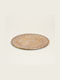 Metal Platter Gold Antique Embossed 38 Cm Beauty Home