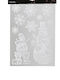 Kaemingk Christmas for Window with Design Χιονάνθρωπου and Νιφάδων