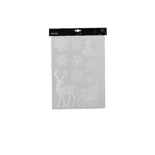 Kaemingk Christmas for Window with Design Νιφάδων
