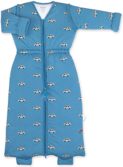 Bemini Winter Sleeping Bag with Feet Magic 3 Tog Blue