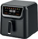 Life GR8 Air Fryer 8lt Μαύρο