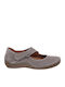 Anatomic Leather Ballerinas Gray